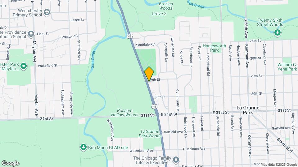 1241 N La Grange Rd Map and Location Details