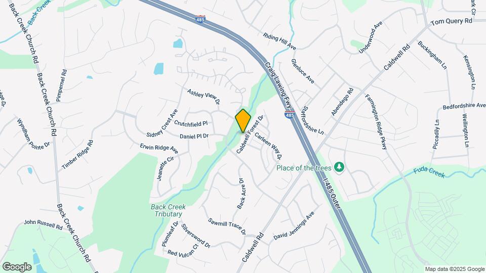 10141 Caldwell Forest Dr Map and Location Details