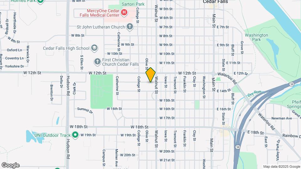716 W 13th St Mapa y Detalles de la Ubicación