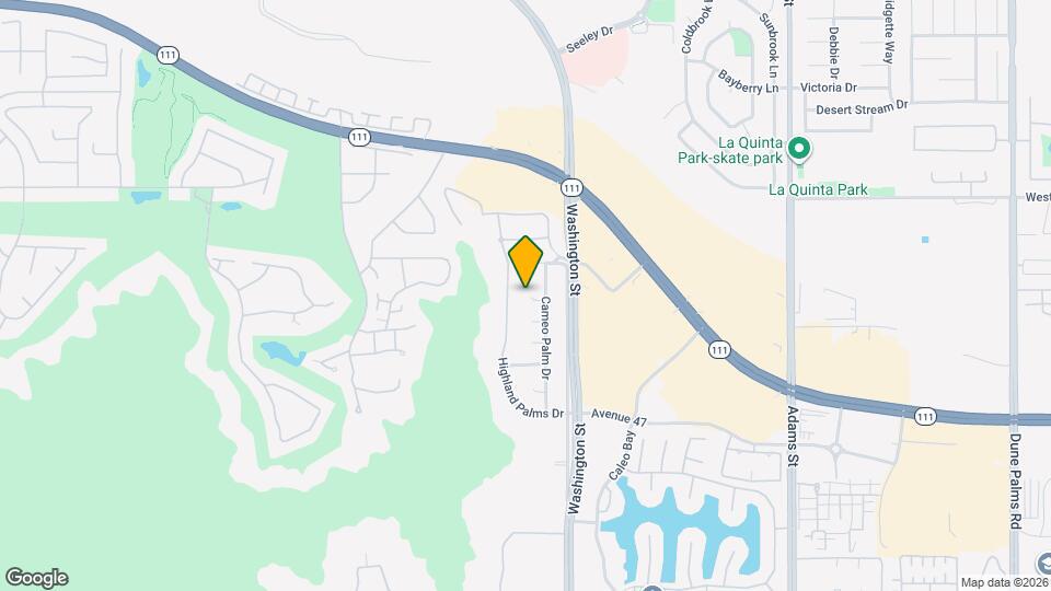 78390 Cameo Dunes Pl Mapa y Detalles de la Ubicación