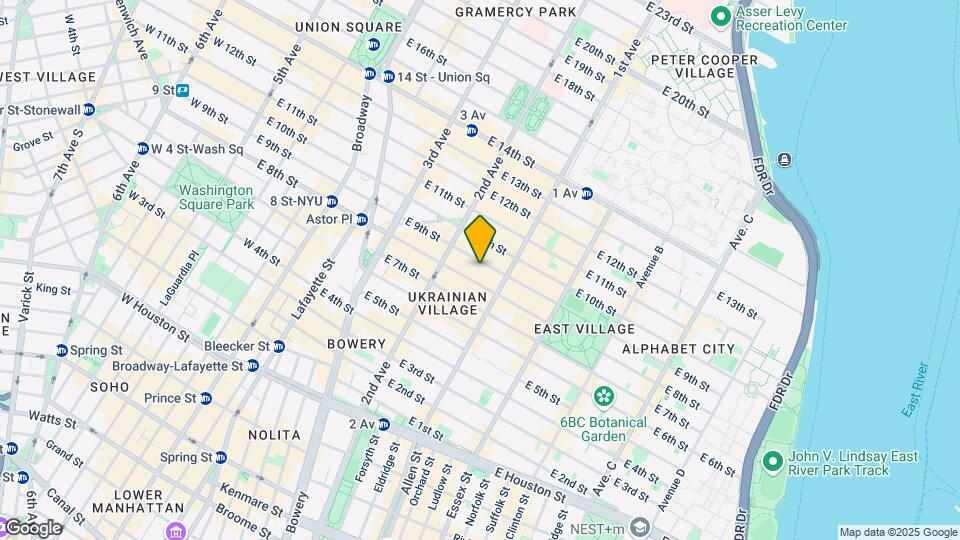 336 E 9th St Mapa y Detalles de la Ubicación