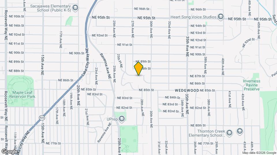 2729 NE 87th St Map and Location Details