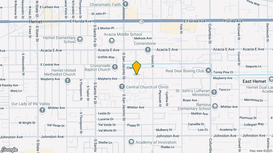 40360 Mayberry Ave Map and Location Details