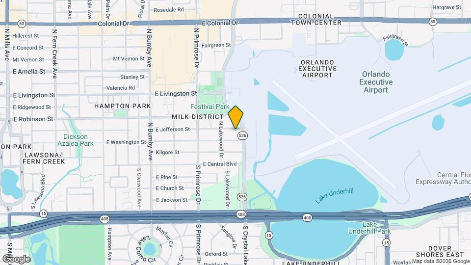 3104 E Jefferson St Map and Location Details