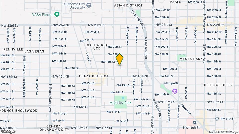 1501-1503 NW 17th Mapa y Detalles de la Ubicación