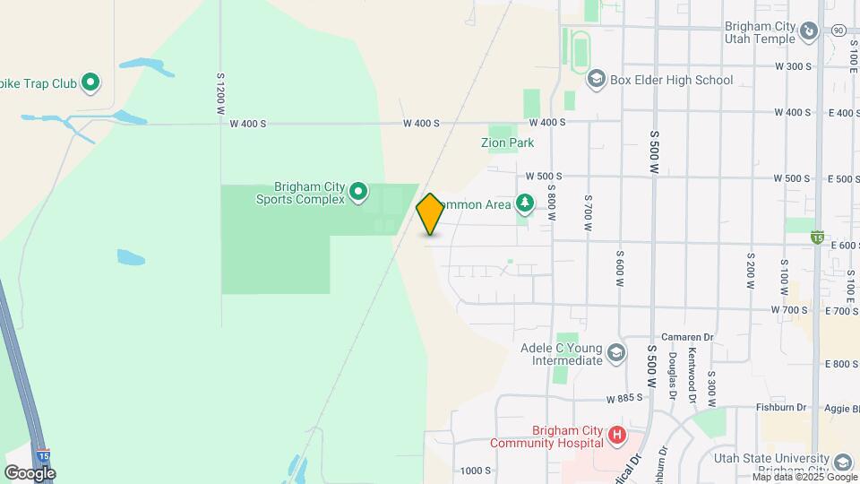 1120 W 600 S Map and Location Details