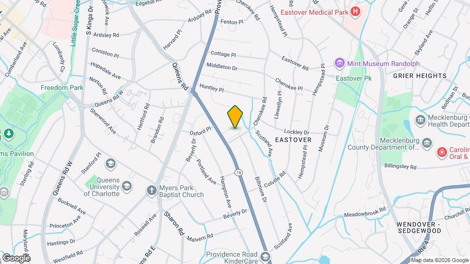 Queens Oaks Mapa y Detalles de la Ubicación