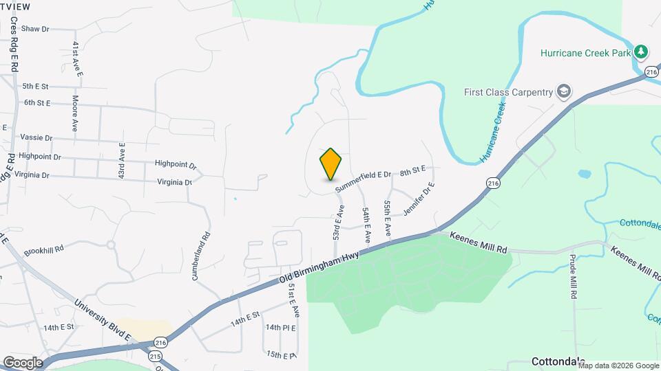 5290 Summerfield E Dr Map and Location Details