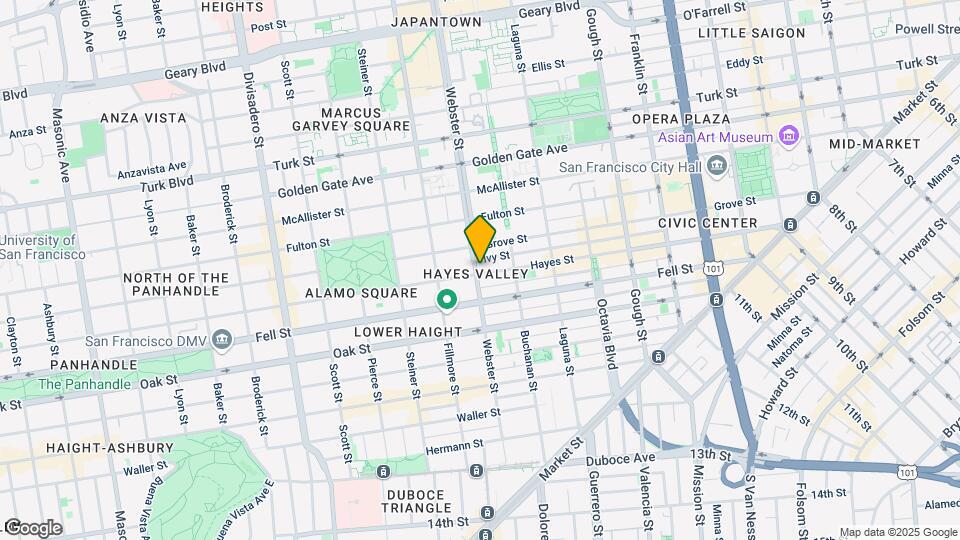 792 Hayes St, Unit 792 A Mapa y Detalles de la Ubicación