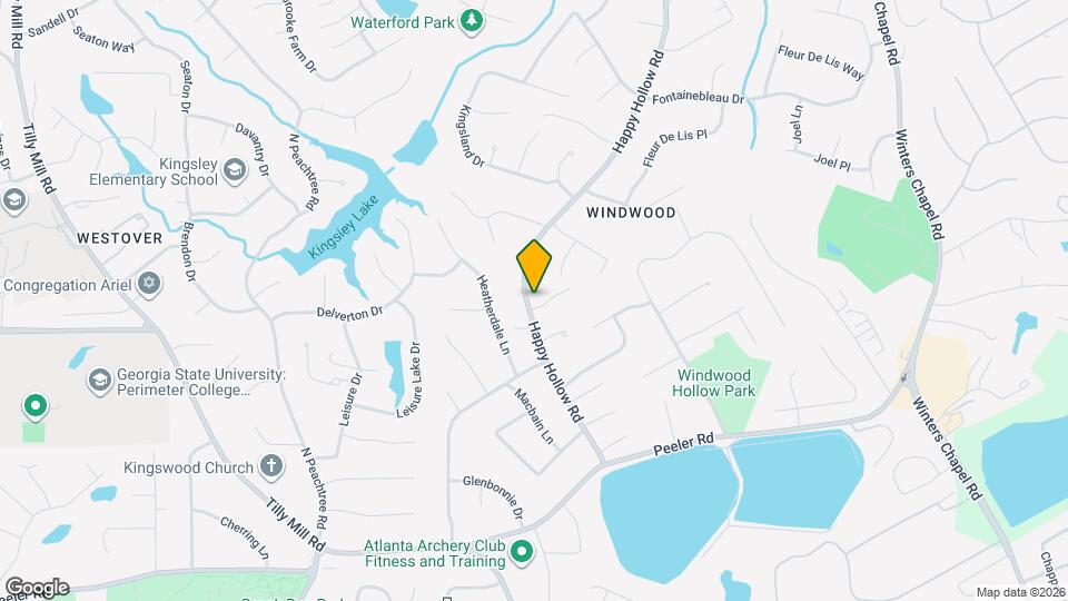 2173 Foxboro Ln Mapa y Detalles de la Ubicación