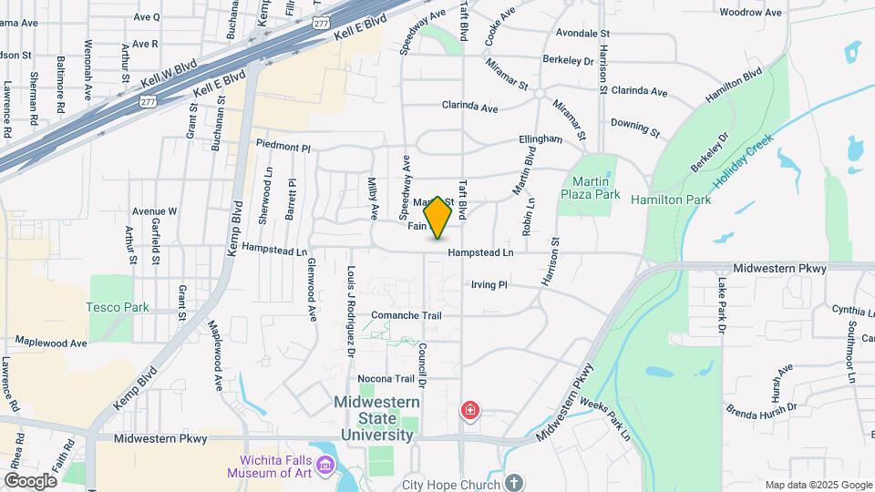 2406 Hampstead Ln Map and Location Details