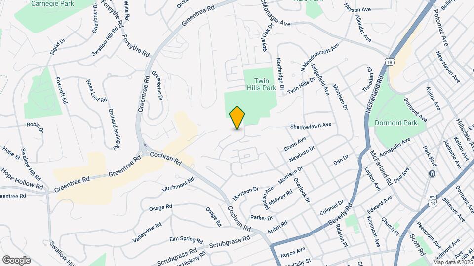 970 Chatham Park Dr Map and Location Details