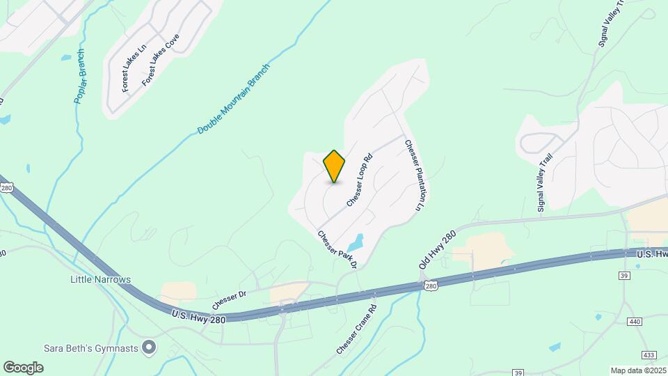 348 Chesser Loop Cir Map and Location Details