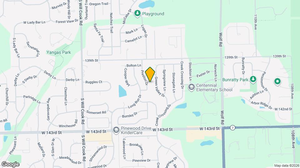 14031 Preston Dr Map and Location Details