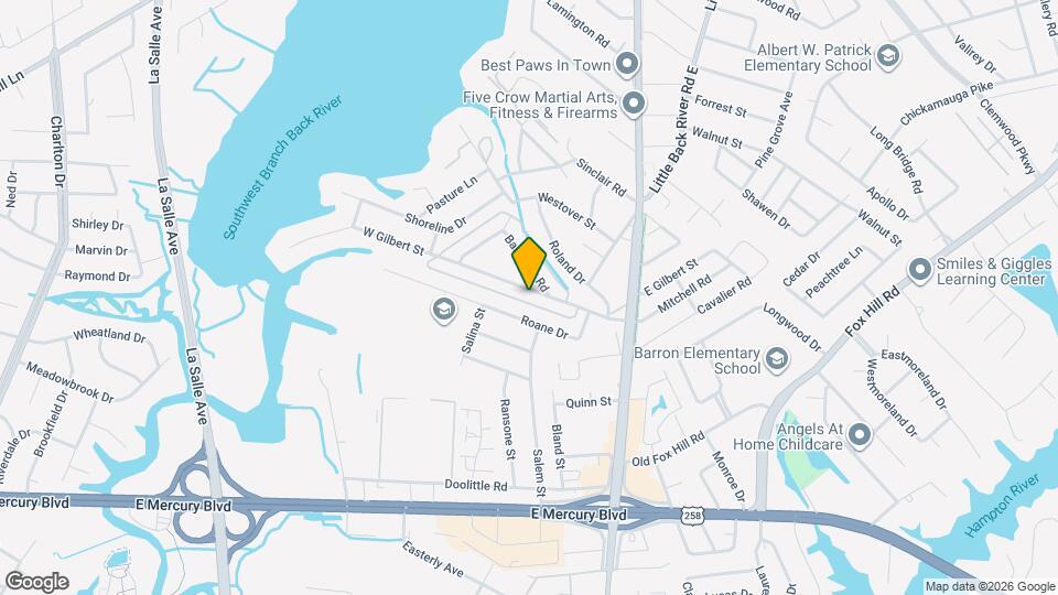 225 W Gilbert St Map and Location Details