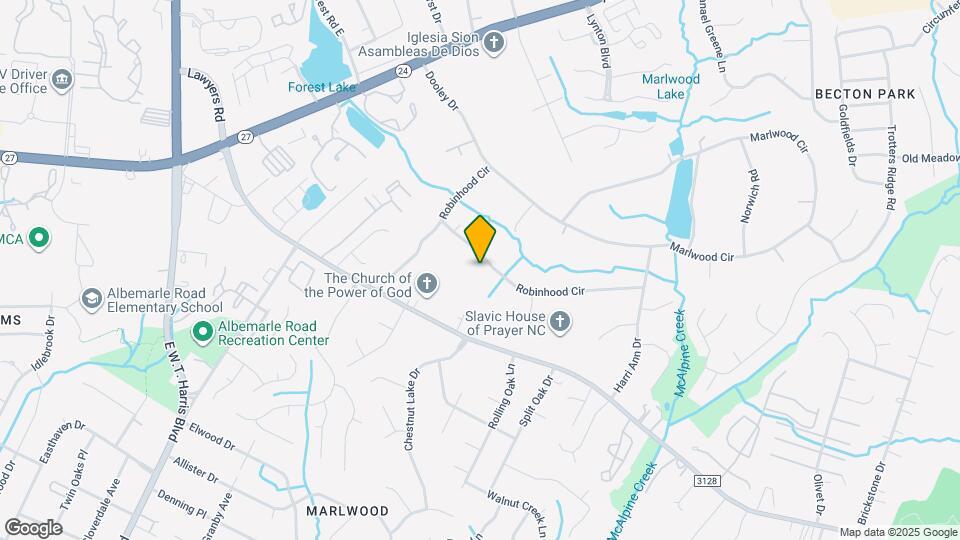 1174 Robinhood Cir Map and Location Details