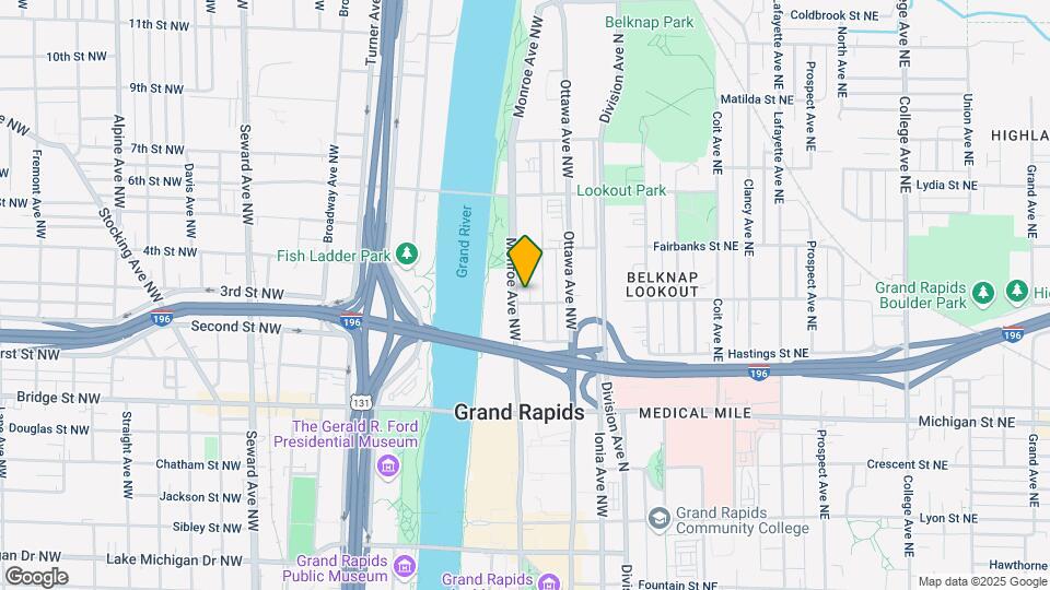 600 Monroe Ave NW, Unit 208 Map and Location Details