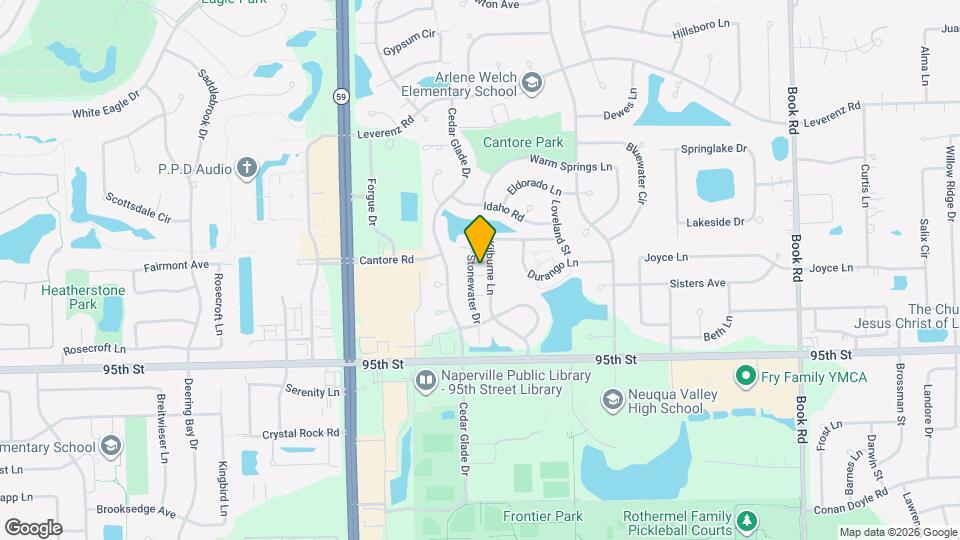 2866 Stonewater Dr Map and Location Details