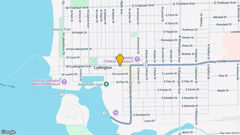225 Ludington Map and Location Details
