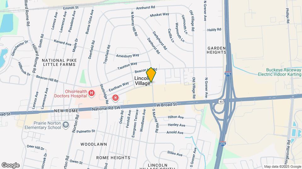 Galloway Village Apartments Map and Location Details