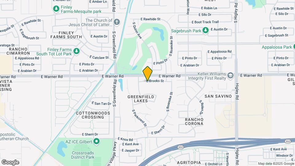 2615 E Brooks St Map and Location Details