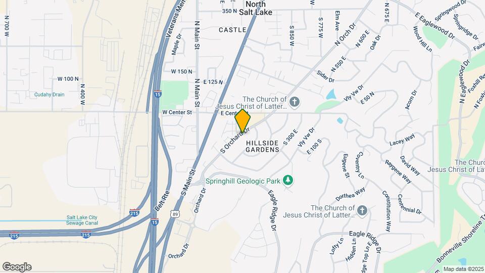 71 S Orchard Dr, Unit 71 South Basement Map and Location Details