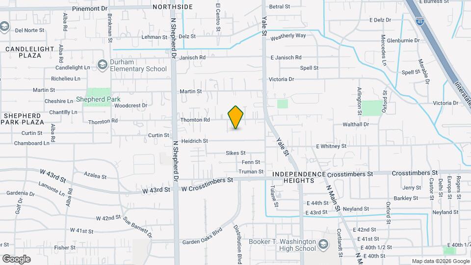4603 Indie Hts Ln Map and Location Details