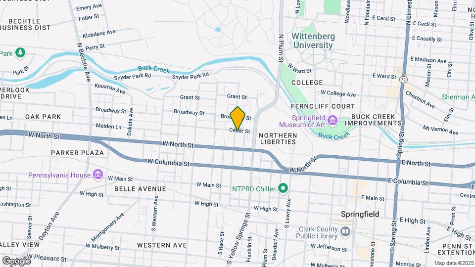 236 N Race St Map and Location Details