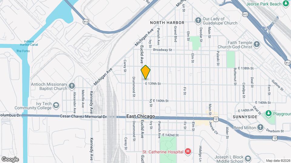 3843 Euclid Ave Mapa y Detalles de la Ubicación