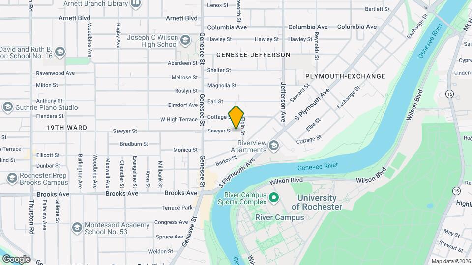 15-17-17 Sawyer St Mapa y Detalles de la Ubicación