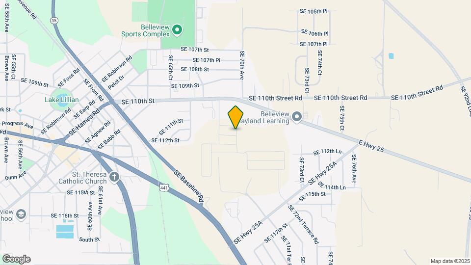 6961 SE 111th Ln Map and Location Details