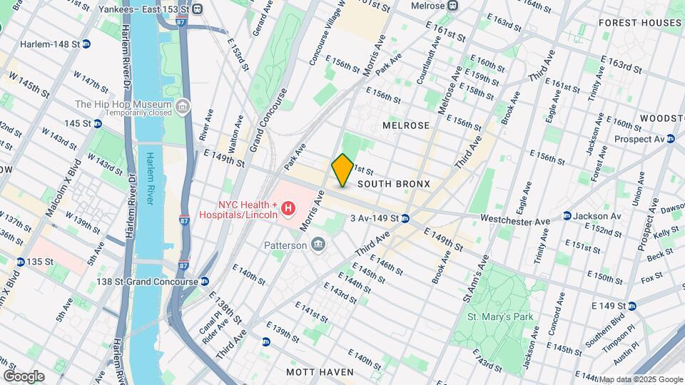 295 East 149th Street Map and Location Details