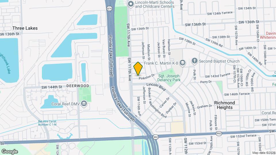 11601 Pinkston Dr Map and Location Details