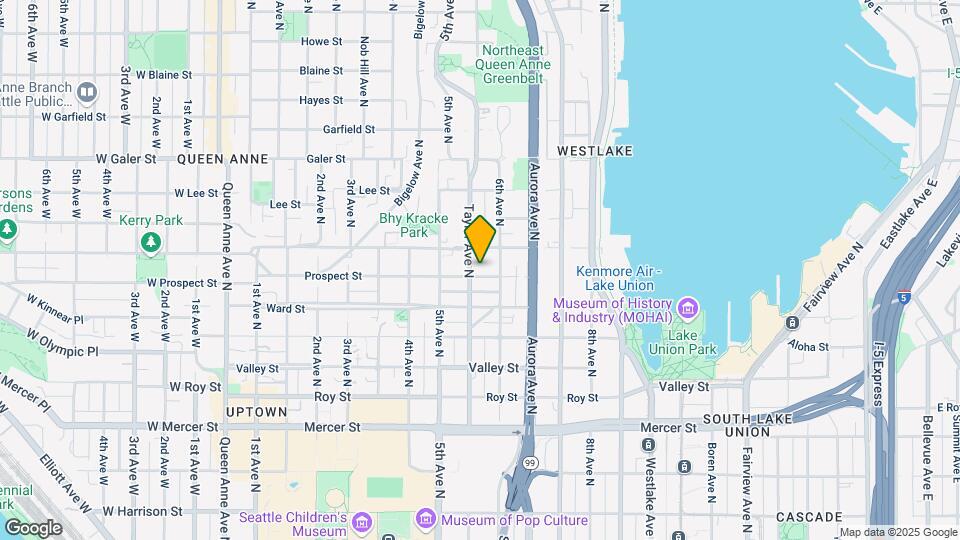 554 Prospect St Map and Location Details