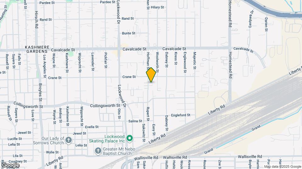 3914 Hoffman St Map and Location Details