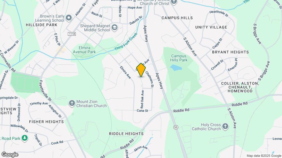 1013 Red Roses Ave Map and Location Details