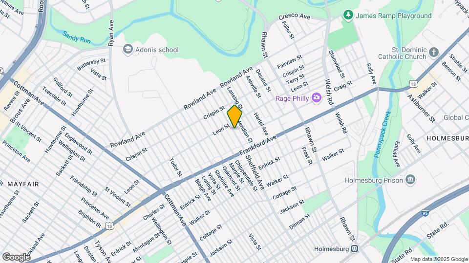 3427 Sheffield Ave, Unit 2nd Floor Map and Location Details
