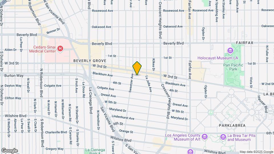 8247 Blackburn Ave Mapa y Detalles de la Ubicación