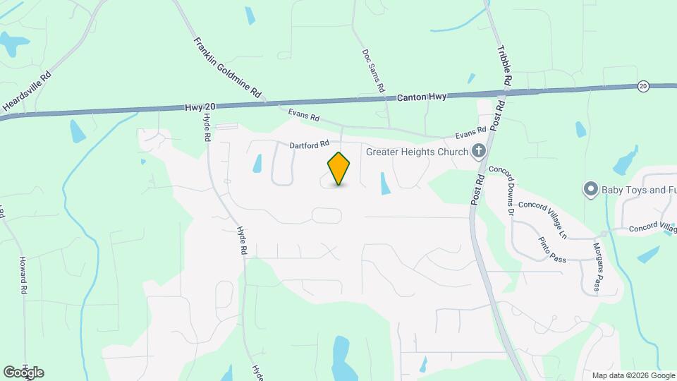 4325 Evans Farms Dr Map and Location Details