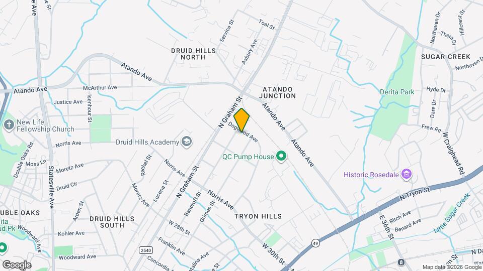 3017 Dogwood Ave Map and Location Details