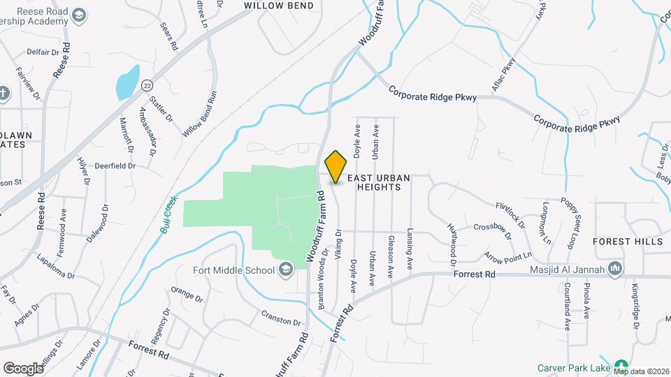 3062 Viking Dr Map and Location Details