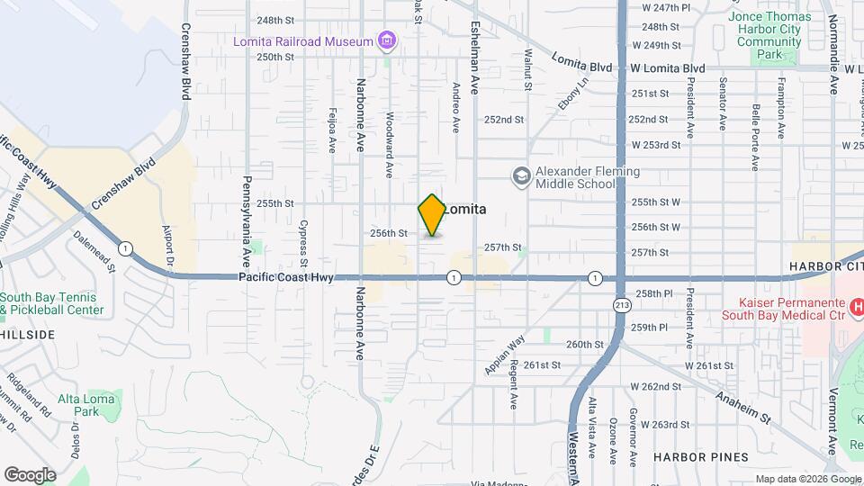 25610 Oak St, Unit 25610.5 OAK Map and Location Details