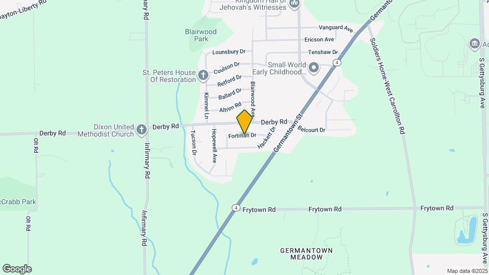 5074 Fortman Dr Map and Location Details