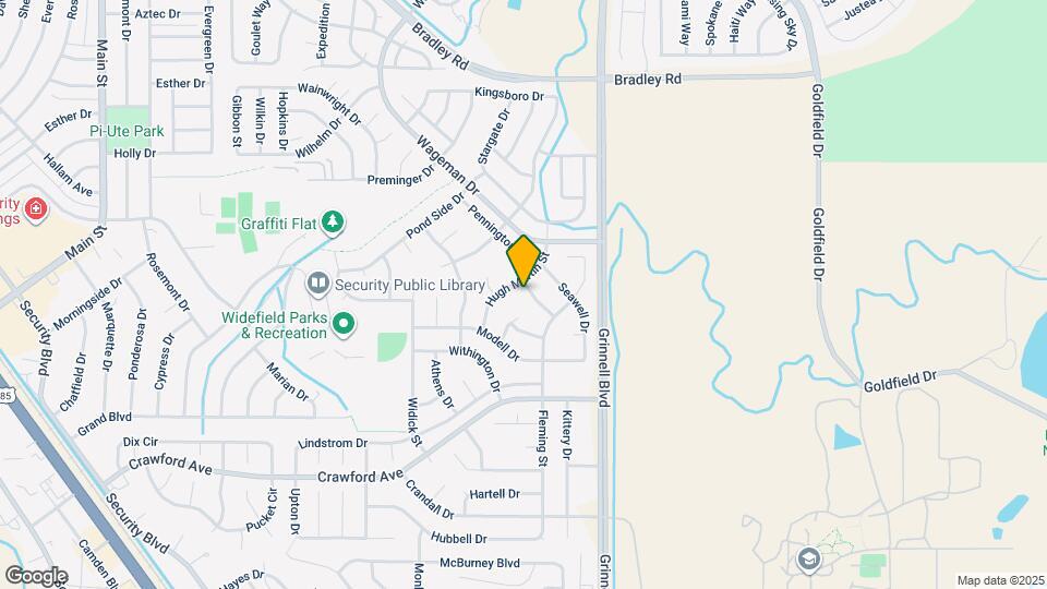 1125 Hallamwood Dr Map and Location Details