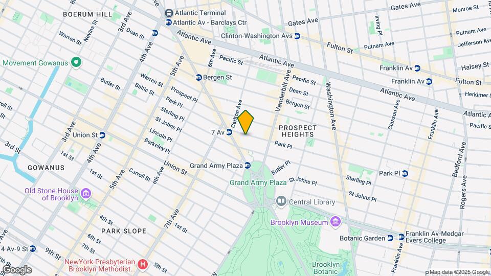 204 Park Pl Map and Location Details