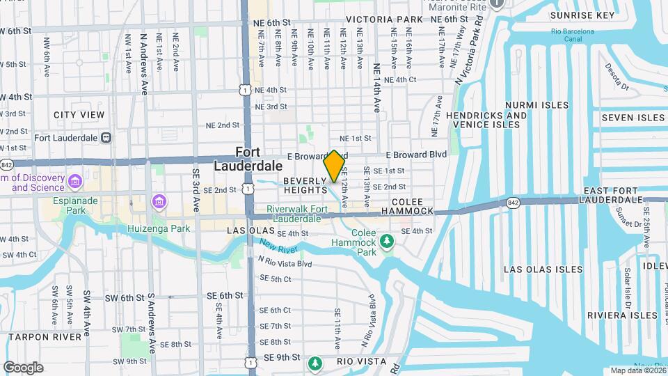 1101 SE 2nd St Mapa y Detalles de la Ubicación
