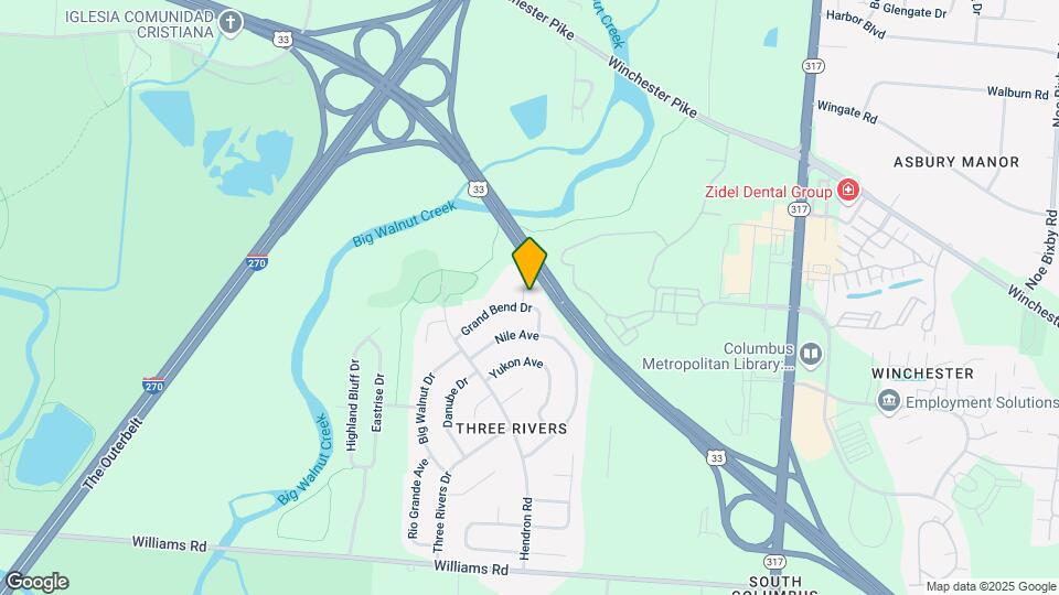 Elk Run Villas Map and Location Details