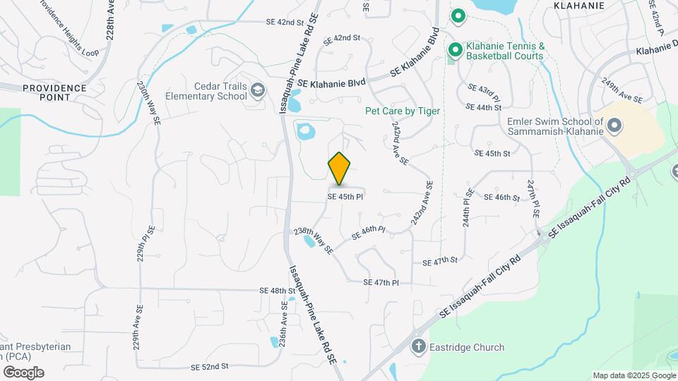 23821 SE 45th Terrace Map and Location Details