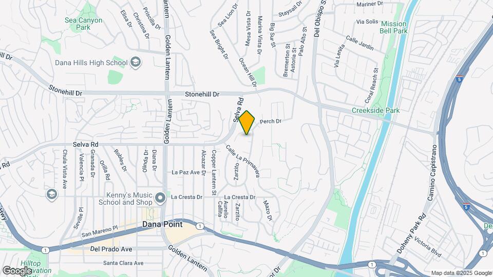 25151 Via Playa Map and Location Details