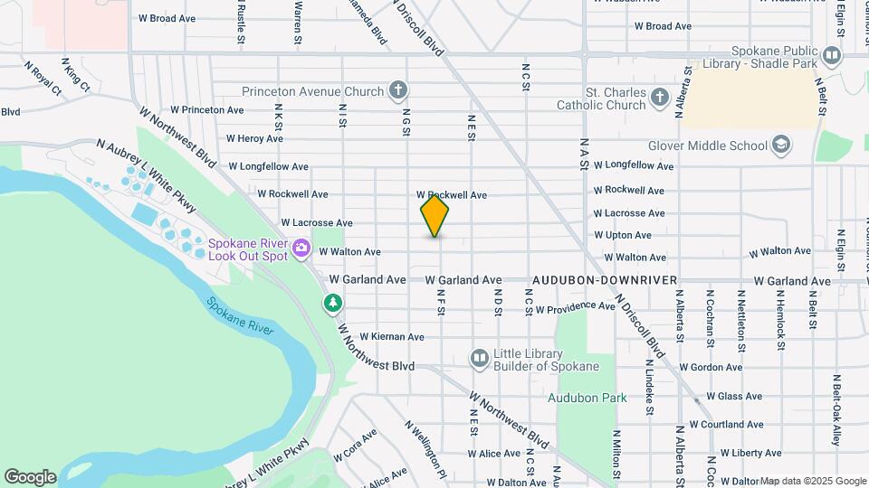 3404 W Walton Ave Map and Location Details